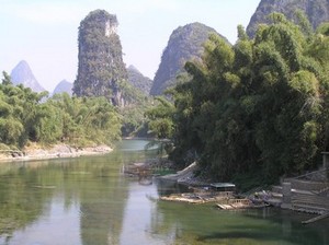 Karsk Scenery around Yangshuo