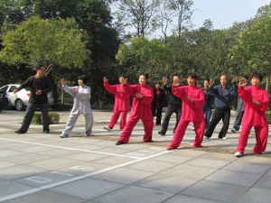 Zhao You Bin teaching in Xian